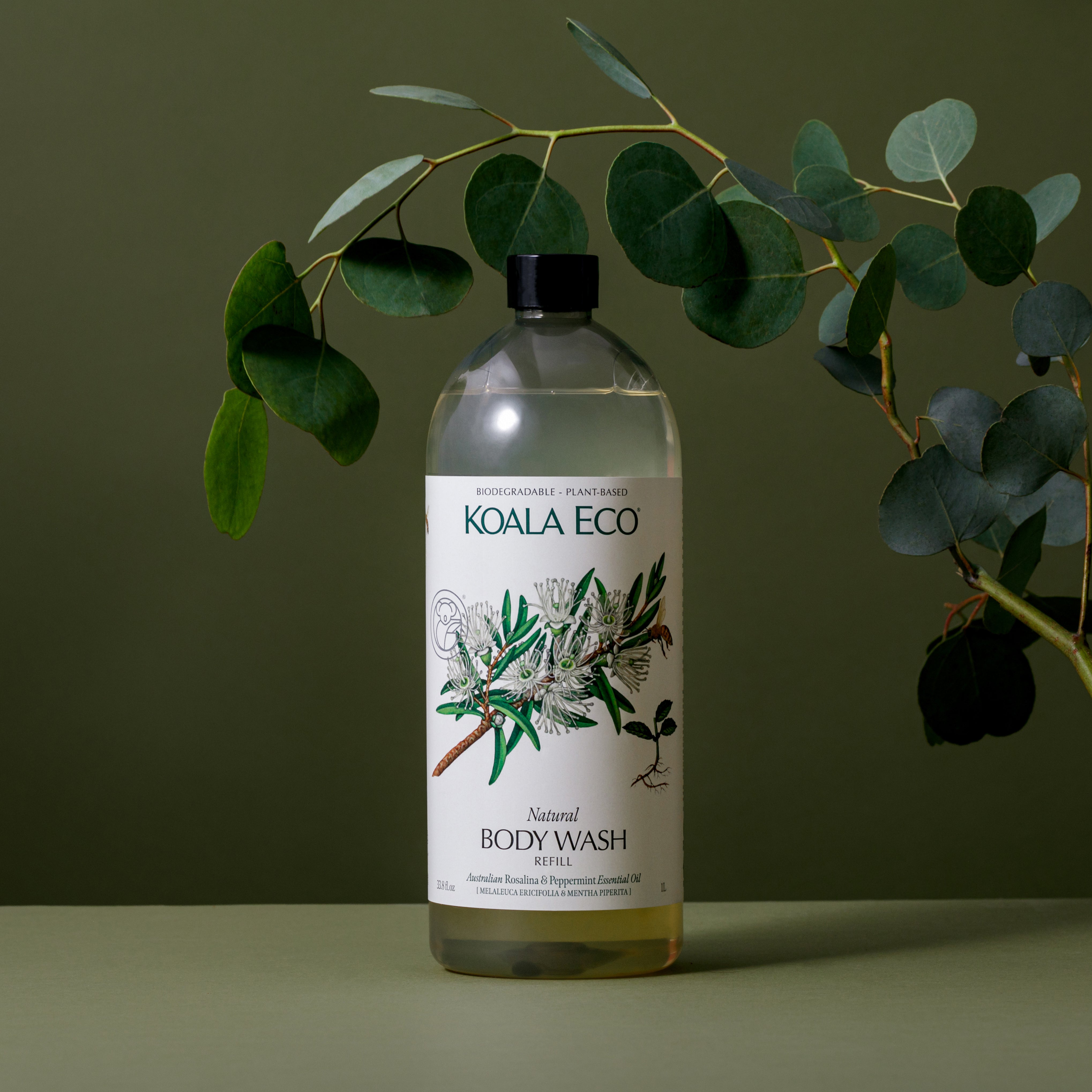 Koala Eco - Natural Rosalina & Peppermint Refill - Body Wash