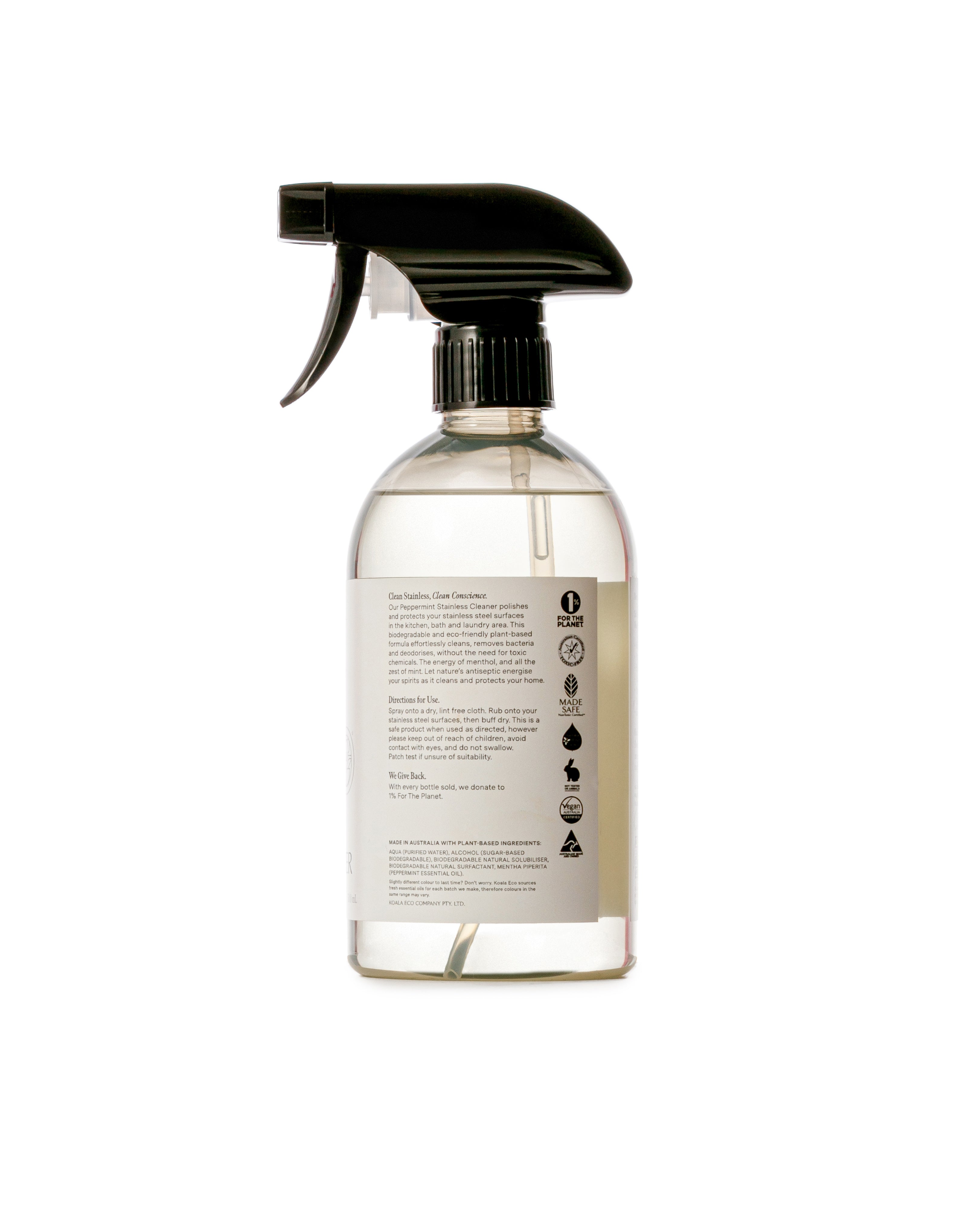 Koala Eco - Natural Peppermint - Stainless Steel Cleaner