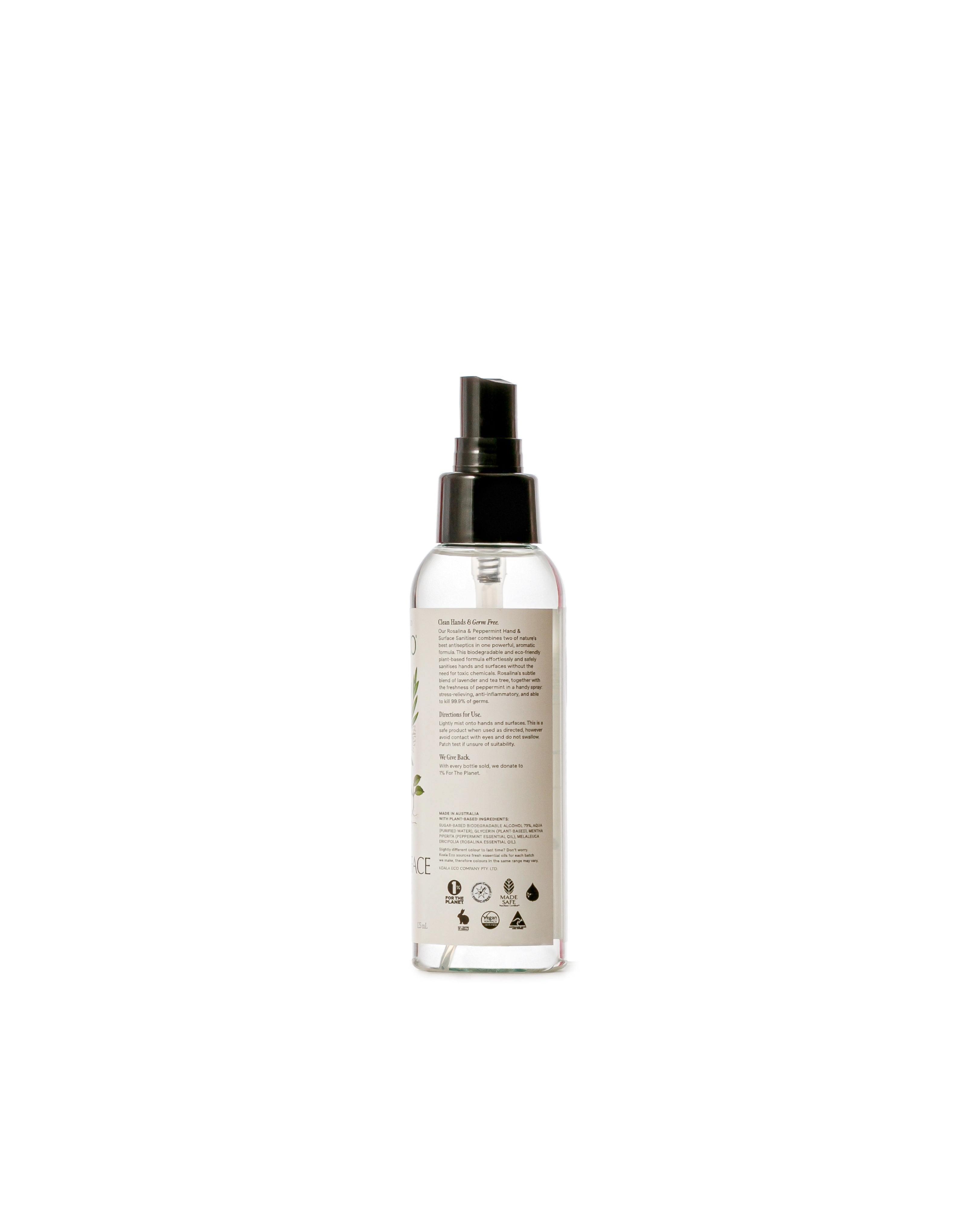 Koala Eco - Natural Rosalina & Peppermint - Hand & Surface Spray