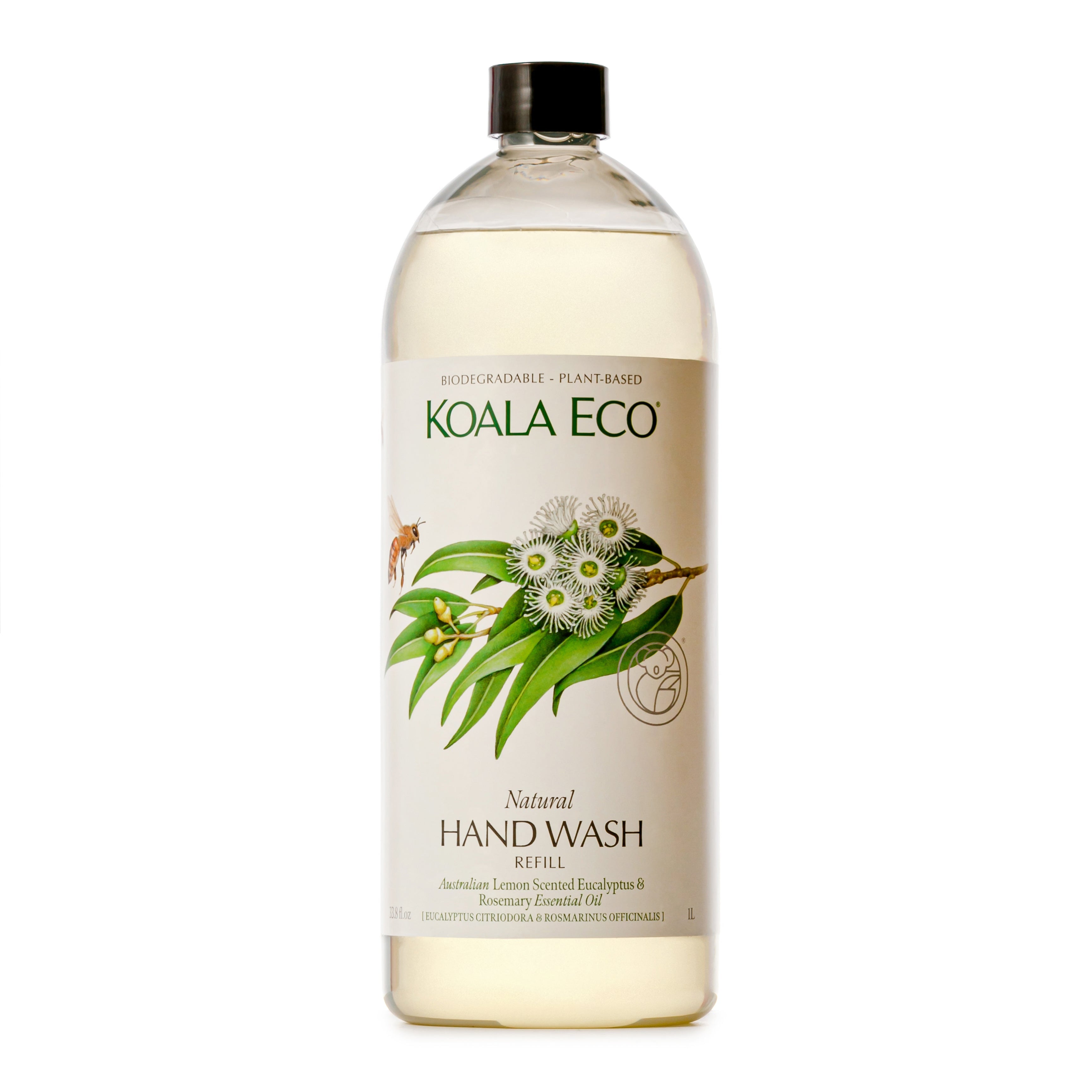 Koala Eco -  Natural Lemon-Scented Eucalyptus and Rosemary Refill - Hand Wash