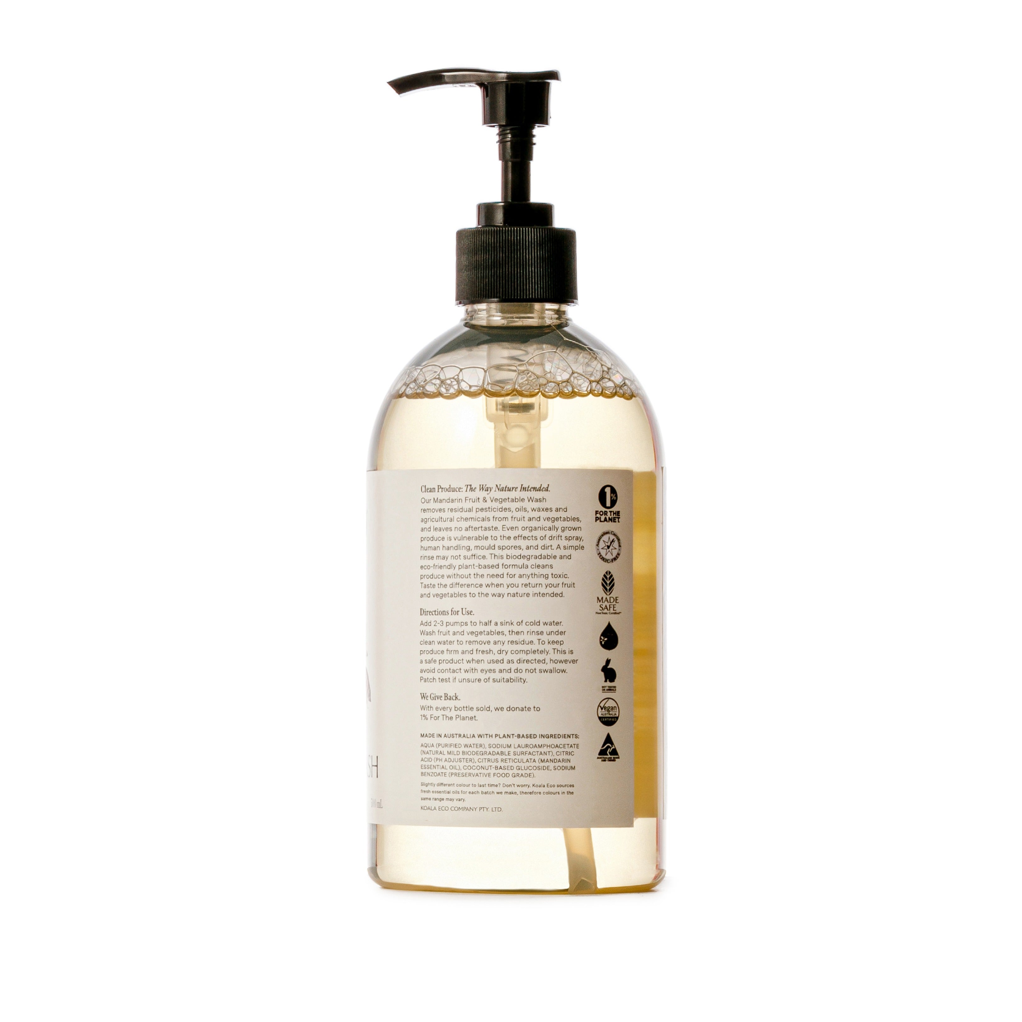 Koala Eco - Natural Mandarin - Fruit & Vege Wash