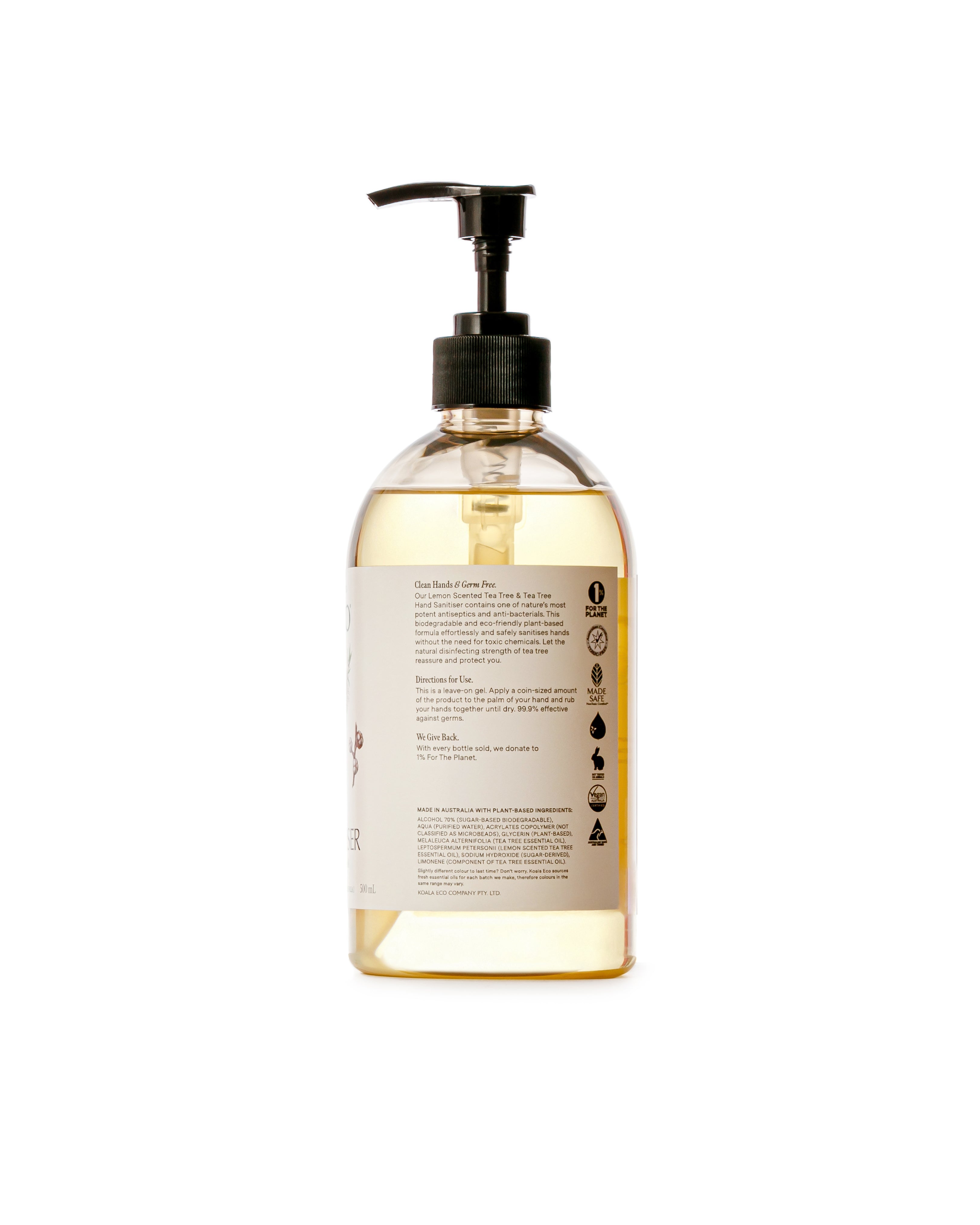Koala Eco - Natural Lemon Scented Tea Tree, Tea Tree Essential Oil - Hand Sanitiser