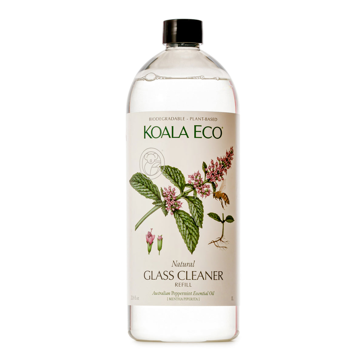 Koala Eco Peppermint glass cleaner 1L refill