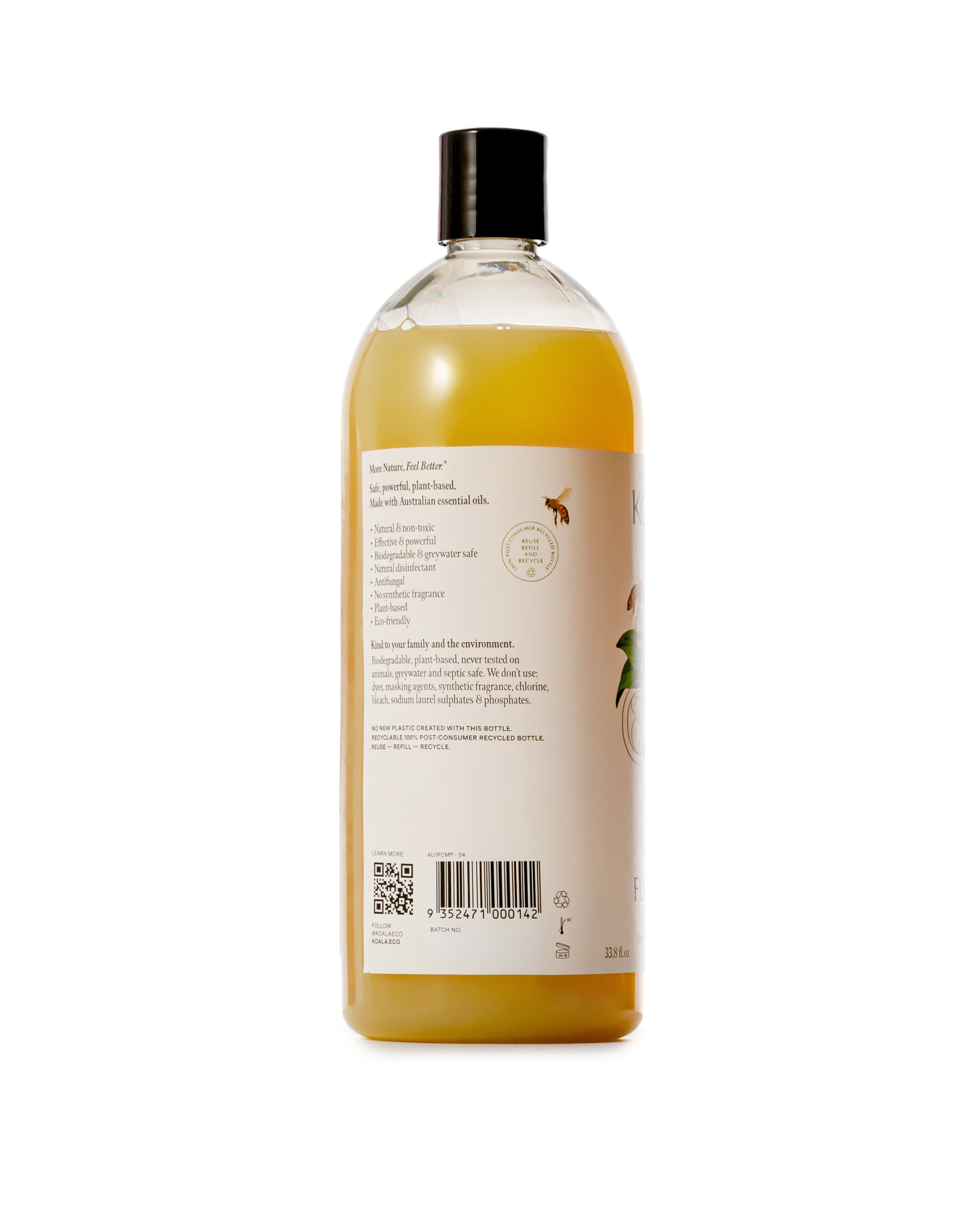 Koala Eco - Natural Mandarin, Peppermint Essential Oil Refill - Floor Cleaner