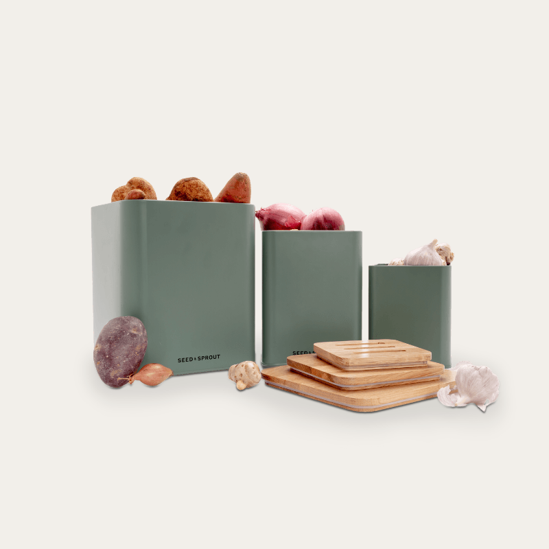 Seed & Sprout - Eucalyptus Storage Container - Vegetable Box