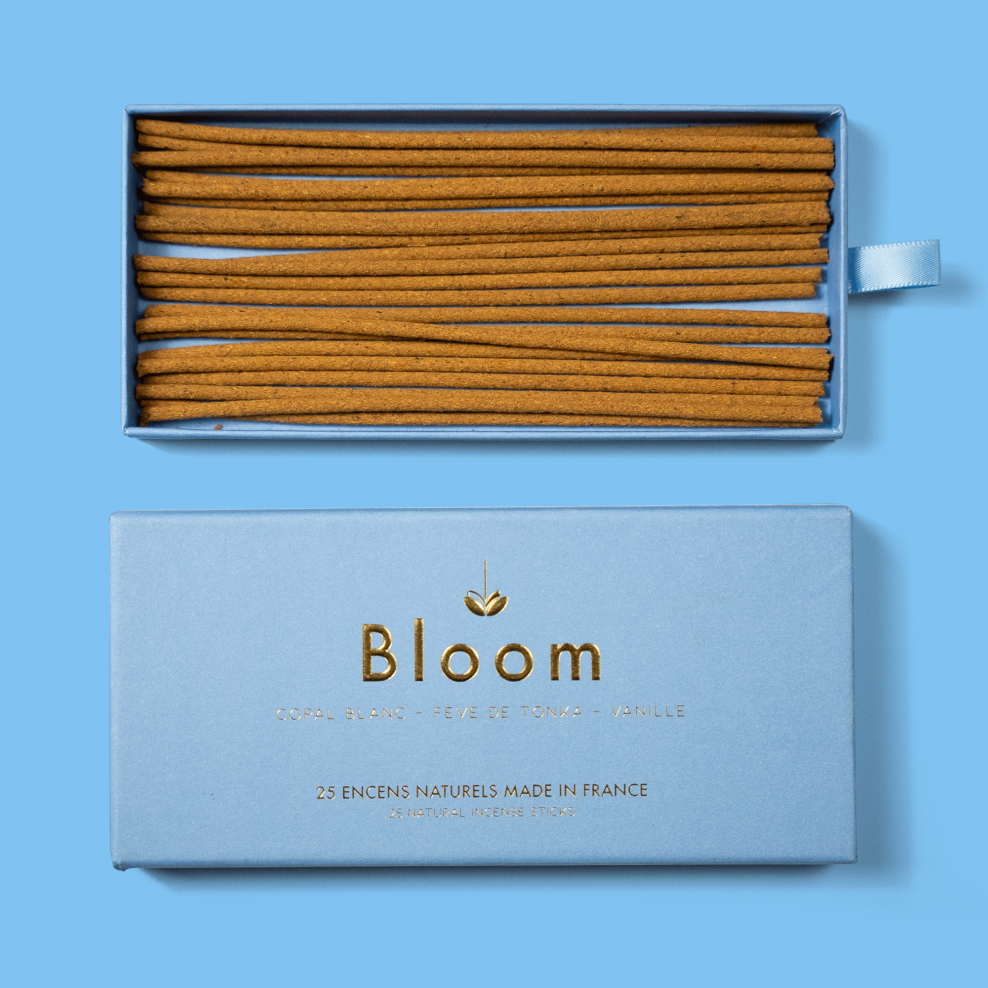 Bloom France - Natural French Tonka Vanilla - Incense Sticks