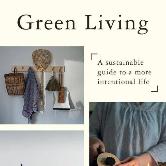 Green Living by Jen Chillingsworth, sustainable living guide, front cover