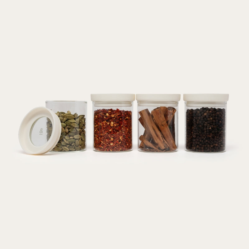 Seed & Sprout Belongil Glass Spice Jars