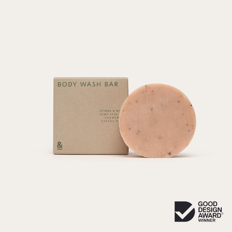 Seed & Sprout Citrus and Mint natural body wash bar