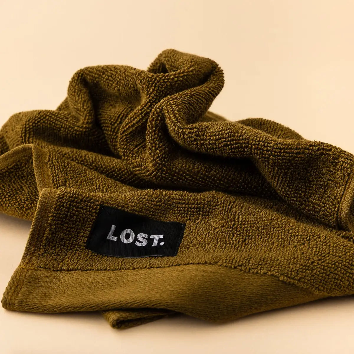 Lost Towels - Khaki - Hand Towel