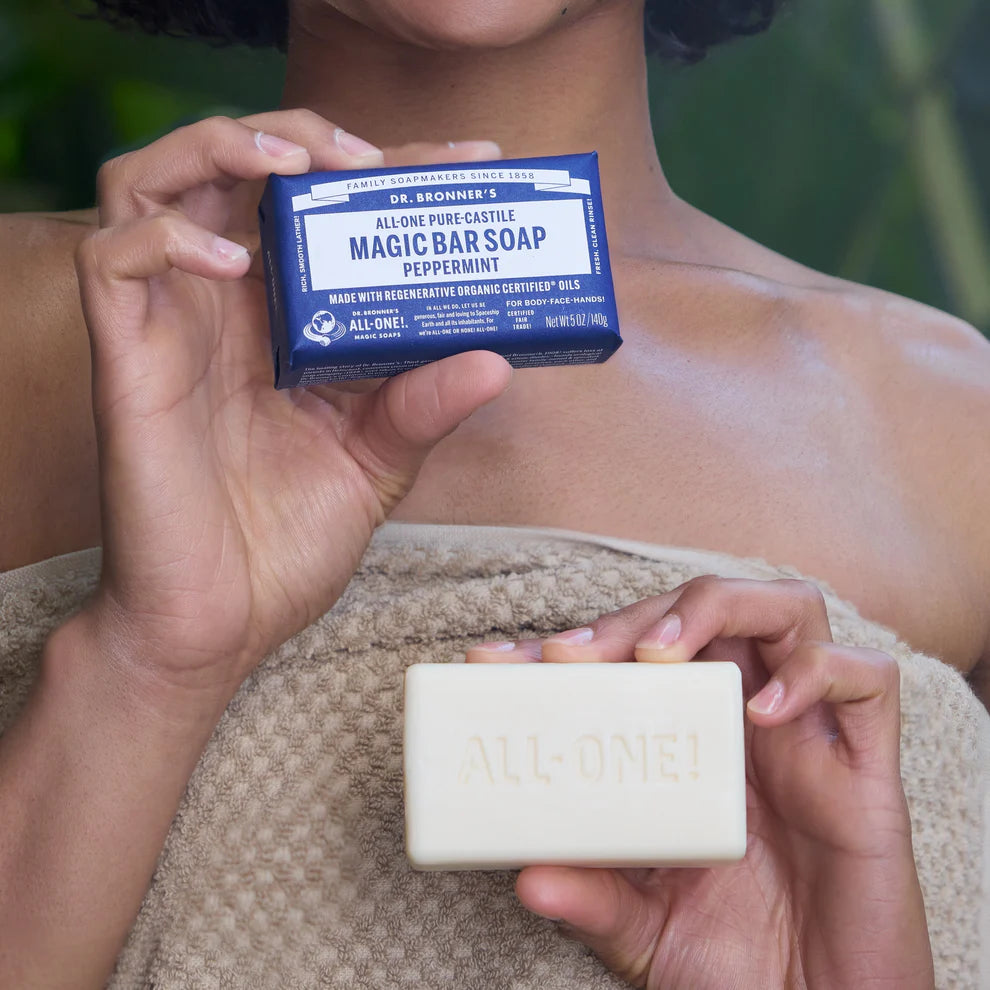 Dr.Bronner - Peppermint Castile Bar - Soap