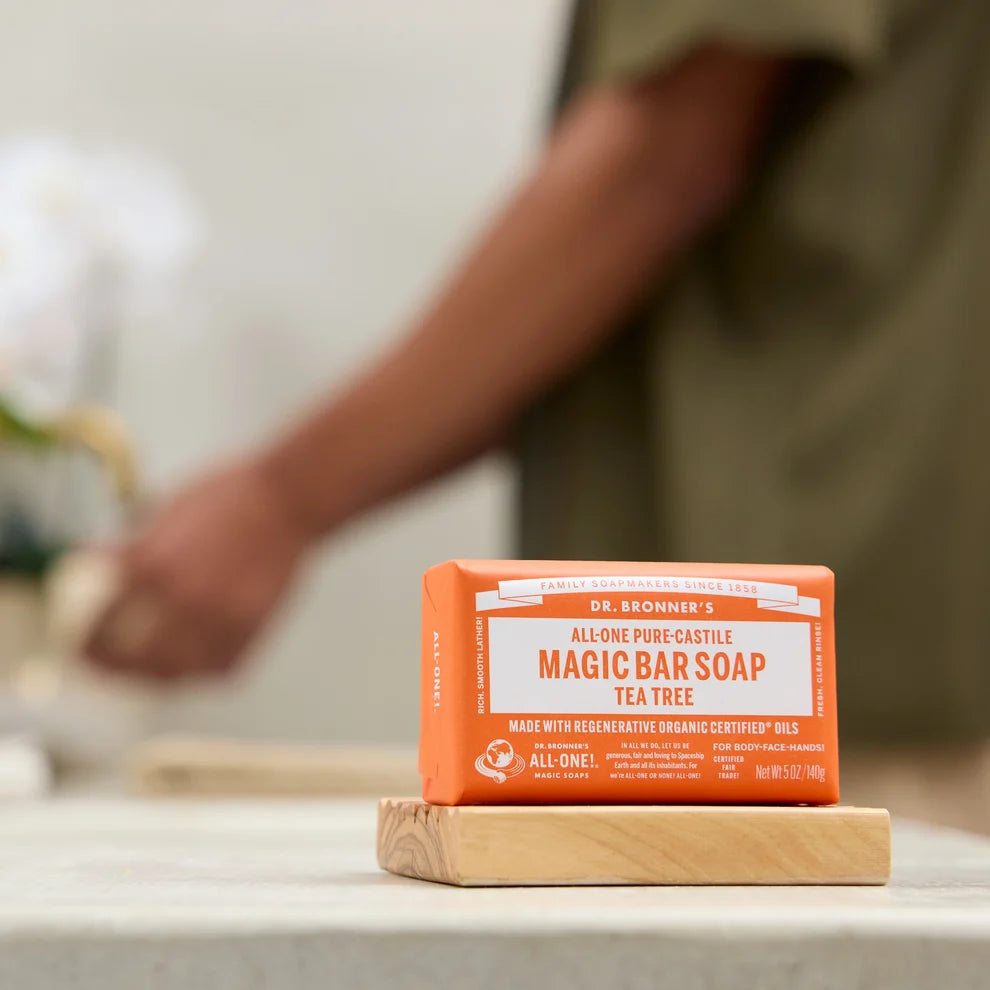 Dr.Bronner - Tea Tree Castile Bar - Soap