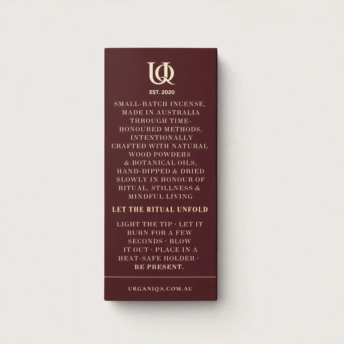 Urganiqa Glorious Dominion incense sticks