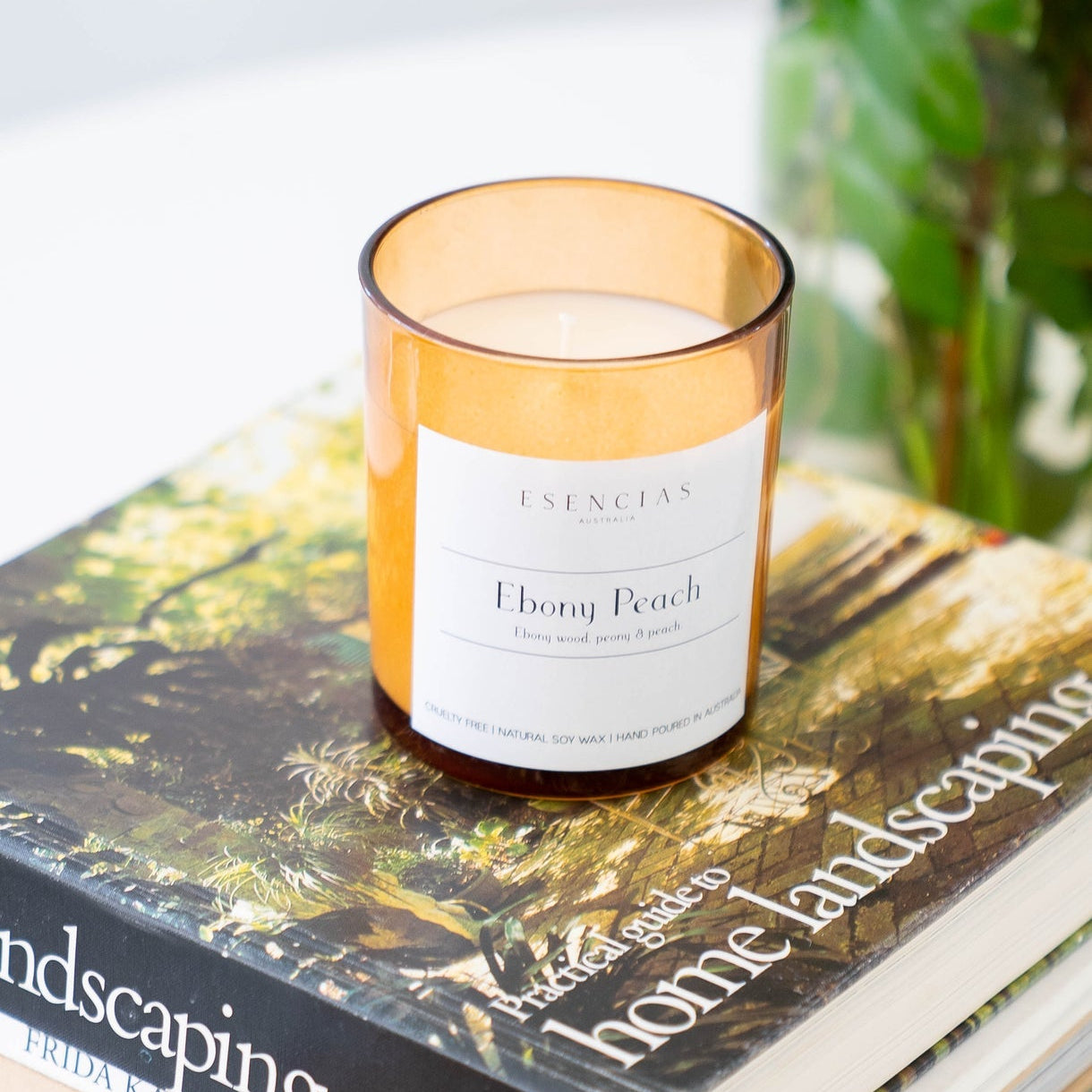 Esencias - Ebony Peach - Candle