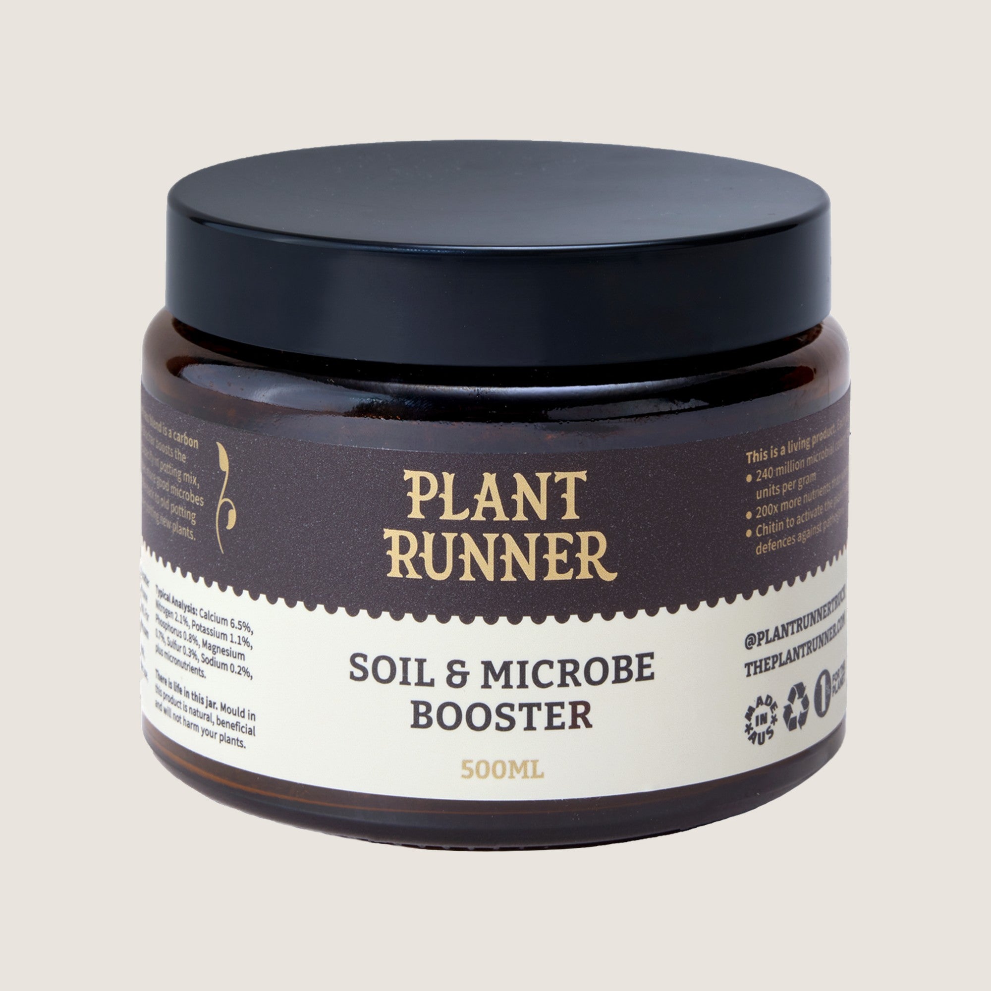 Plant Runner Soil & Microbe Booster 500ml