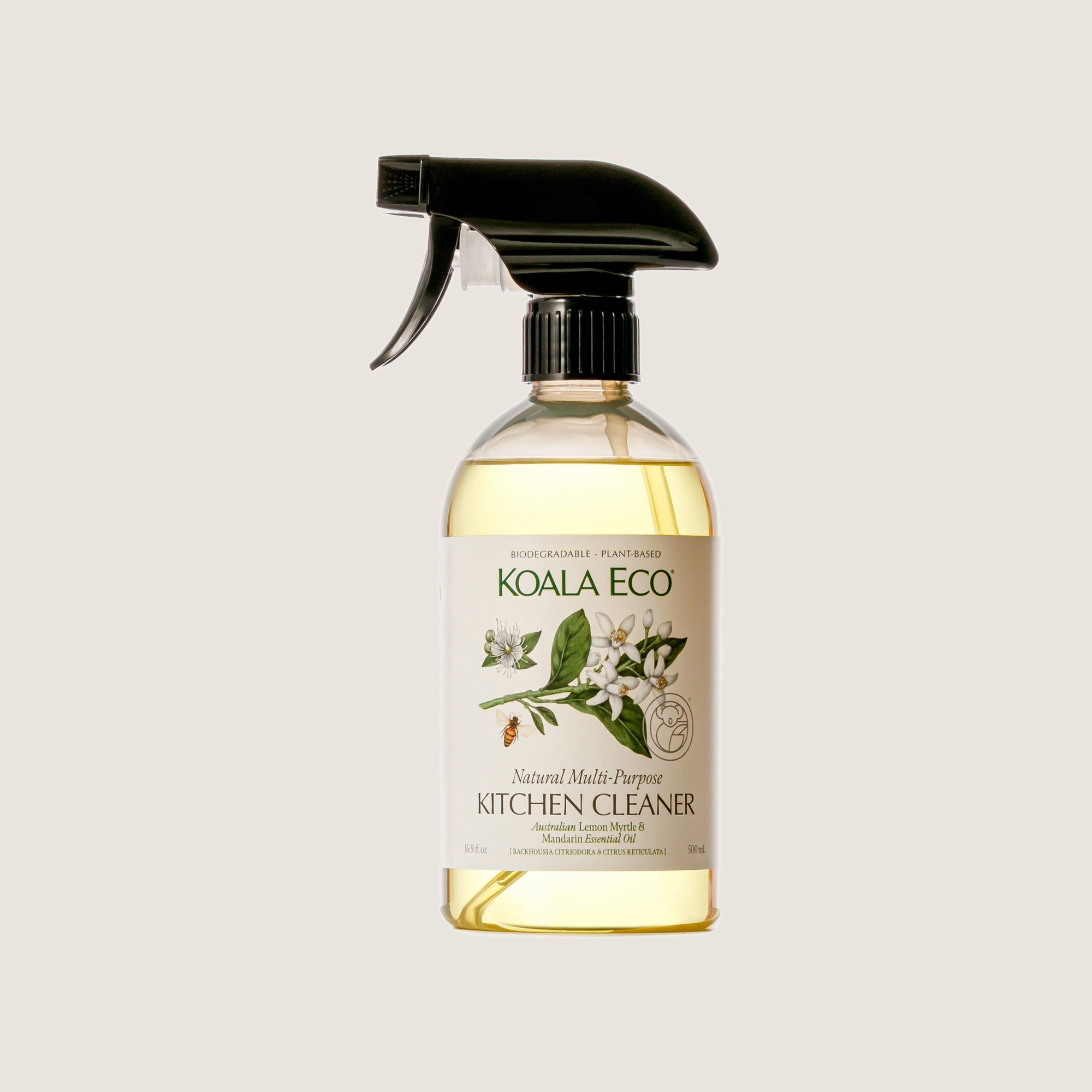 Koala Eco Lemon Myrtle & Mandarin multi-purpose kitchen cleaner, 500ml recycled bottle