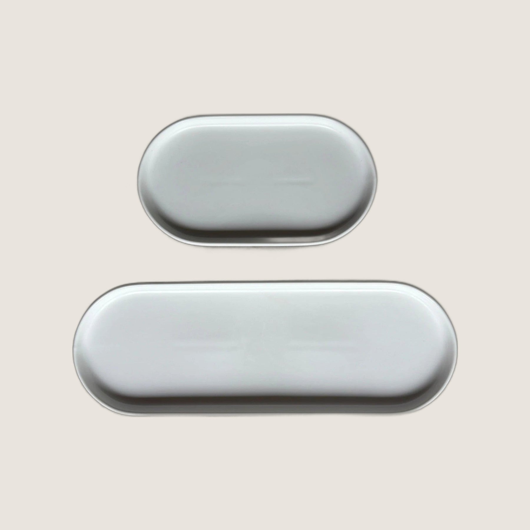 Murchison-Hume White Large Oval Catchall Tray