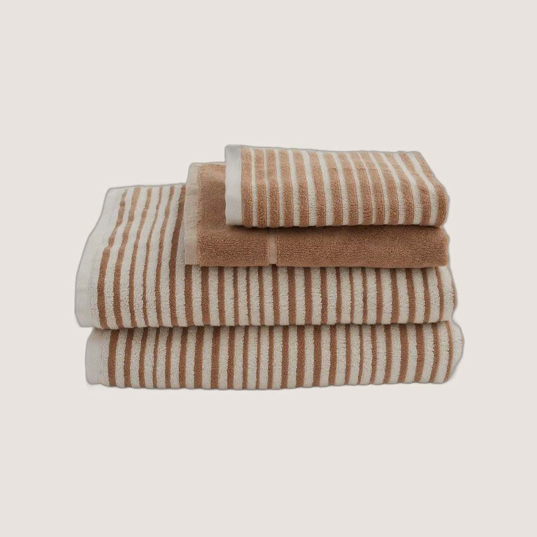 Fridah Worldwide Salento Stripe Bath Towel Set