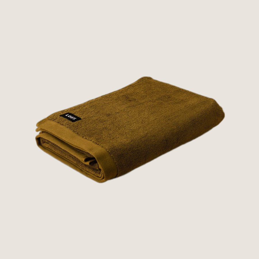 Lost Towels Khaki Bath Towel