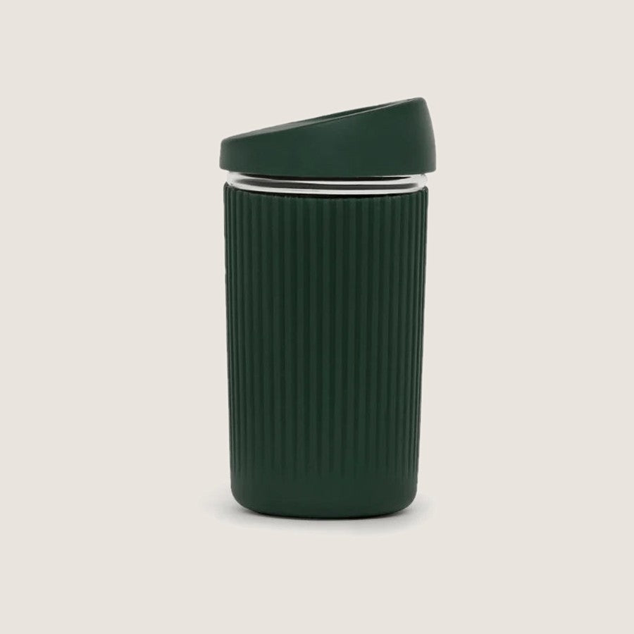 Seed & Sprout Reusable Eco Glass Coffee Cup