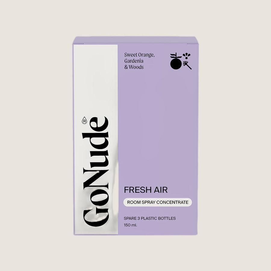 Go Nude Fresh Air room spray concentrate, Gardenia, Sweet Orange and Lemon Myrtle