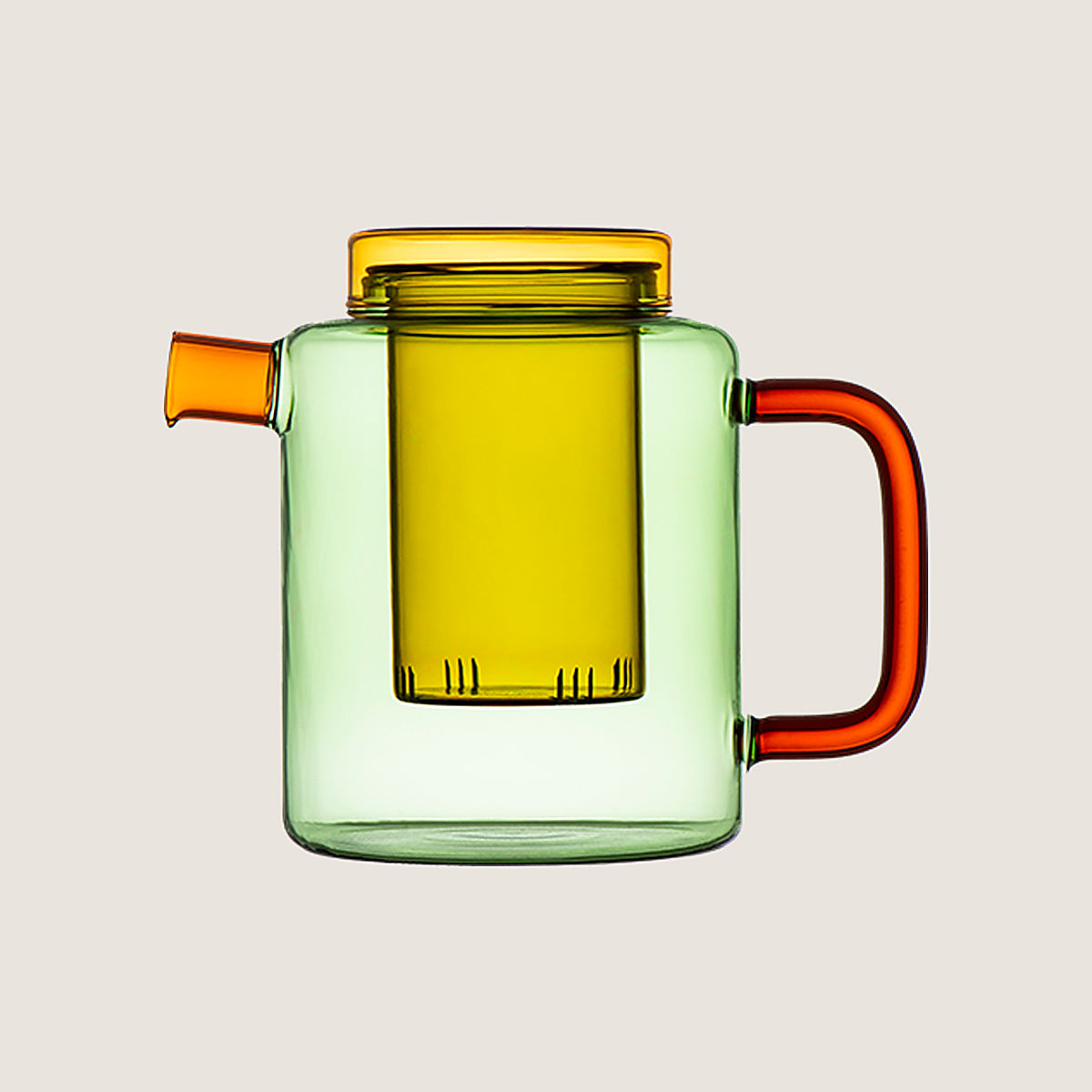 MAHŌ Chá Pot borosilicate glass teapot in At The Park