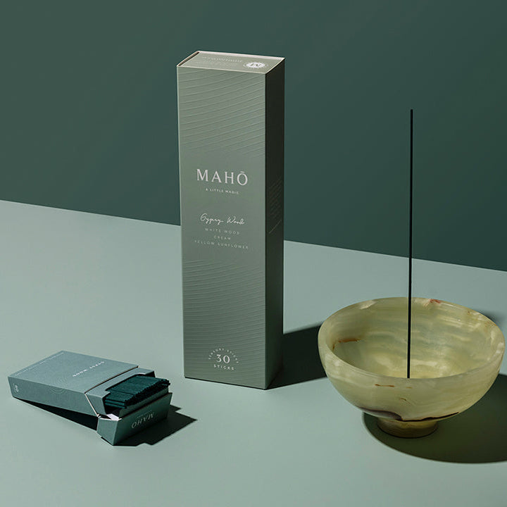 MAHŌ Sensory - Kōdō Catchall Onyx - Incense Burner