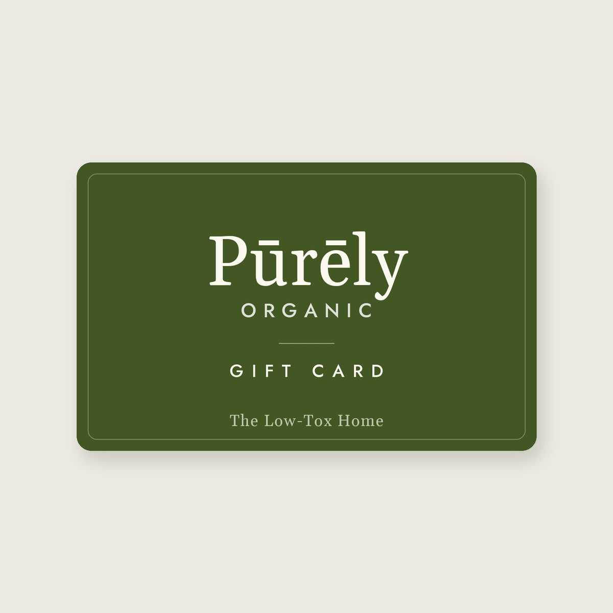 Pūrēly Organic Gift Card