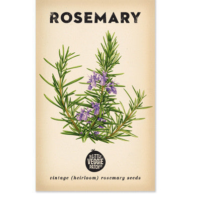 The Little Veggie Co - Rosemary Rosy Heirloom - Seeds