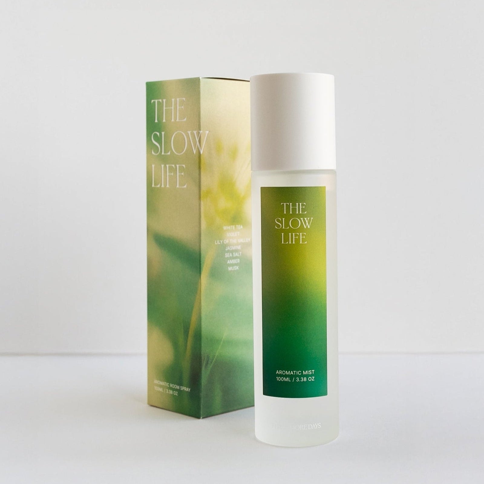 Three More Days - The Slow Life Tea, Blue Flowers, Violet Lily of the Valley Ceramic - Room Spray
